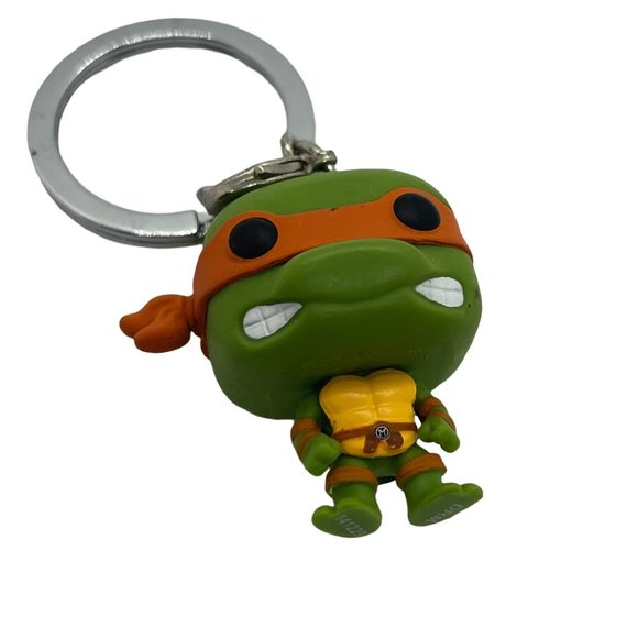 TMNT Teenage Mutant Ninja Turtles Set of 7 Keychains - Picture 10 of 11